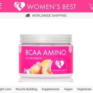 Women’s Best BCAA workout powder